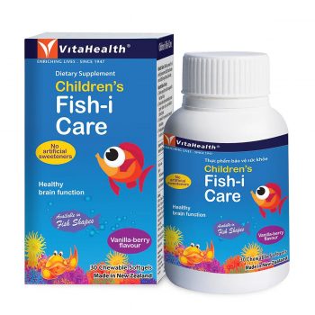 Viên nhai dầu cá tự nhiên cho bé Children's Fish-i Care