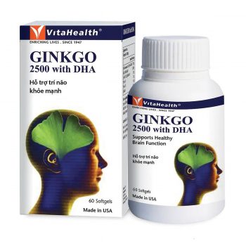 Viên Bổ não Ginkgo 2500 with DHA